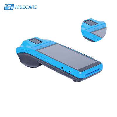 Handheld Android Wireless POS Terminal With Printer NFC Barcode Scanner