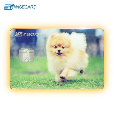 Aangepaste LED-lidmaatschapskaarten met randverlichting en NFC