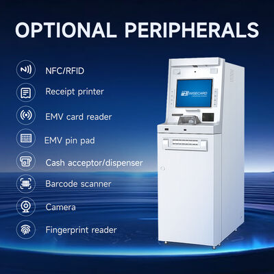 Wisecard WCT-D10 ATM Automatic Teller Machine with 3500 Note Capacity PCI DSS 4.0 Compliant Multi-Currency Support Automatic Teller Machine