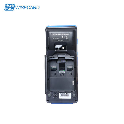 Handbediende Mobiele Draagbare NFC-Lezerspos-terminal met Printer Fingerprint Barcode Scanner