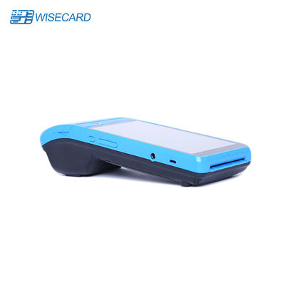 4 de Handbediende Pos Machine MTK MT8735 van PSAM 5800mAh met Document Printer