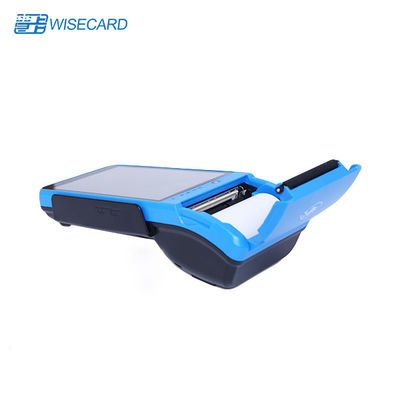 4 de Mobiele POS-terminal PCI 5,0 van PSAM 5800mAh 4G met Thermische Printer