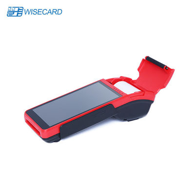Handbediende 4 PSAM Android POS-terminal 5M Pixel Capacitive Touch PBOC