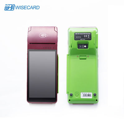 TDCDMA Scarlett Green Smart Pos Terminal PCI met Touch screen