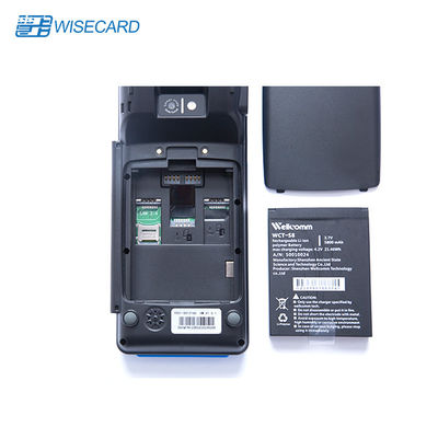 De Handbediende POS Machine van NFC 13.56MHz MTK MT8735 5,5 Duimpos Thermische Printer