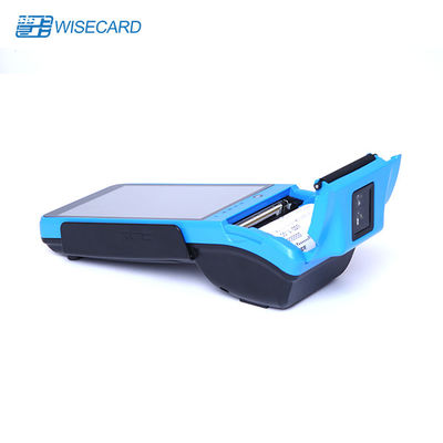 De Draadloze POS-terminal 13.56MHz PCI van 16GB EMMC MTK MT8735 met NFC-Scanner