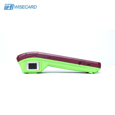 De Slimme POS-terminal wct-S8 Android 7,0 van 2GB LPDDR3 5800mAh 7.4V Virtueel Toetsenbord