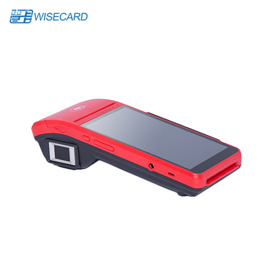 Biometrische Handbediende de POS-terminal2.4ghz ISM Dual Camera van PCI