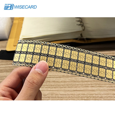 Dubbele Interface 6 PIN Silver/Gouden van EMV Standaardcpu de Kerneeprom Geheugen met 32 bits van de de Betalingsspaander