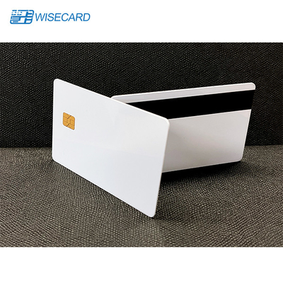 SLE4442 parel Chip Blank Magstripe Cards W HiCo 2 Spoor Zilveren Mag Stripe