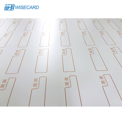 Wisecard LF / HF / UHF Chip RFID Prelam Inlay voor EMV Smart Card