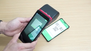 Wisecard T80N POS-machine Demonstratie van veilige betalingen